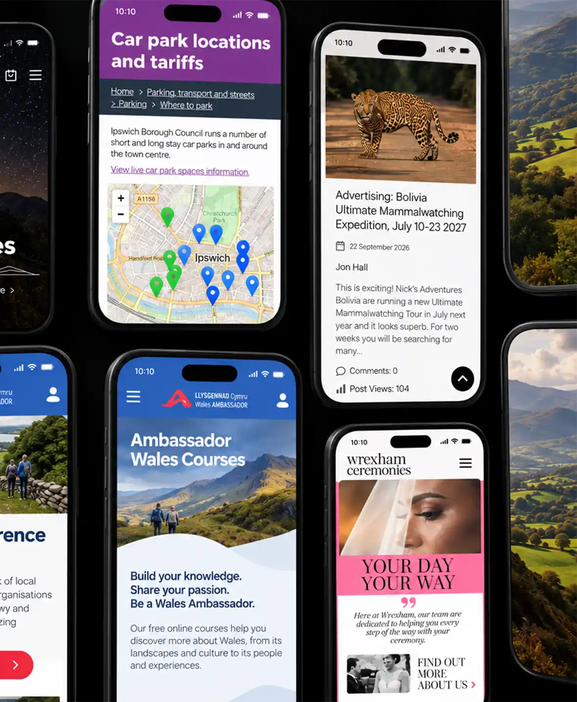 Artychoke mobile website showcase
